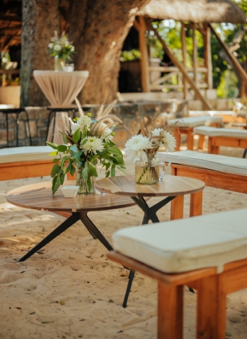 Outdoor Event Lounge for Events at Case Noyale